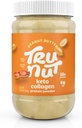 Tru-Nut Keto Collagen Protein Powder (Peanut Butter, 10.6 oz) - Peanut Butter Collagen Protein Powder - Great for Smoothies, Shakes, Keto Diet Meals and Snacks