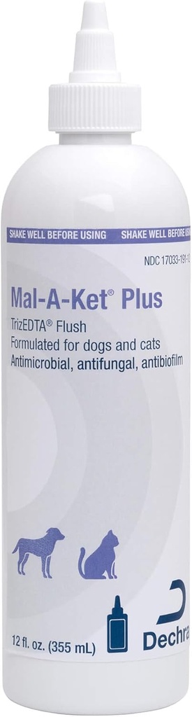 Mal-A-Ket Plus Τρίζεντα Χρώμα για σκύλους και γάτες, 12 oz