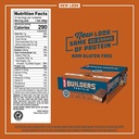 CLIF BUILDERS - Protein Bars - Σοκολάτα Φυστικοβούτυρο Γεύση - 20g πρωτεΐνη (2,4 ουγγιά, 12 κόμης) (τώρα χωρίς γλουτένη)