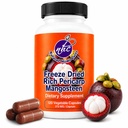Κάψουλες Περικάρπιου Mangosteen – Οργανική Πάγωμα Αποξηραμένη Δύναμη Σκόνης, Πλούσια σε 56+ Ισχυρές ξανθόνες & φλαβονοειδή, Υψηλές κάψουλες ORAC – 120 Veggie
