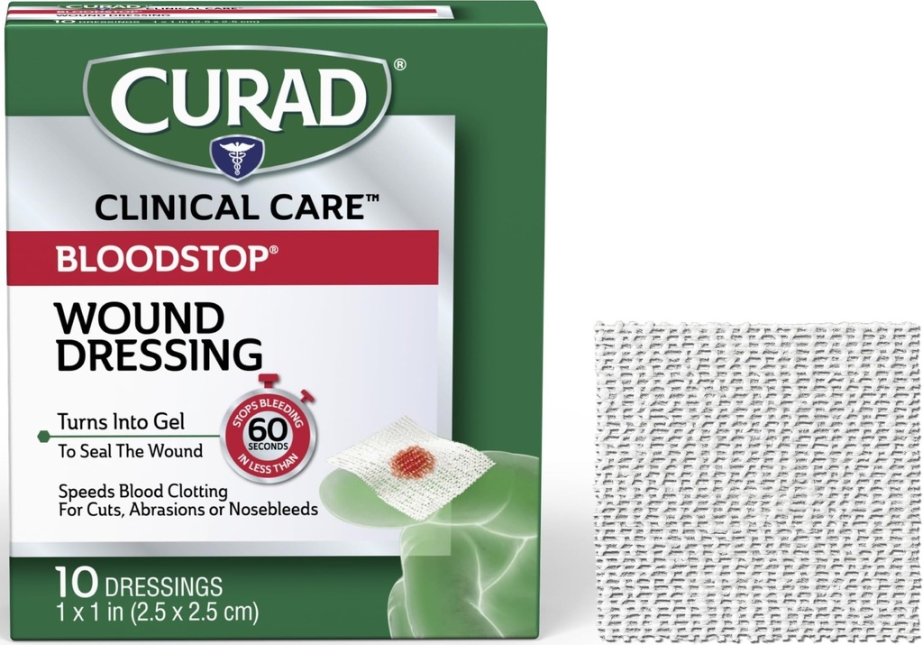 CURAD BloodStop® Wound Dressing 