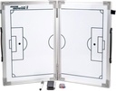 Soccer Innovations Hinged Magnetic Tactic Coaching Board, Εξαιρετικά Φορητό Dry Erase White Board for Soccer Coaches of All Levels to Perform Tactical Analysis.