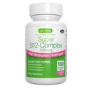 Igennus Sublingual Vitamin B12 Complex 1000mcg, Methylated Methylcobalamin, Adenosylcobalamin & Hydroxocobalamin, High Absorption & Clean, 180 Servings, Sugar-Free & Vegan