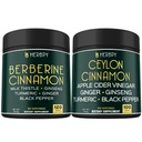 Bundle 7in1 Berberine HCl 97% Συμπληρώματα & 6in1 Premium Ceylon Cinnamon Συμπληρώματα
