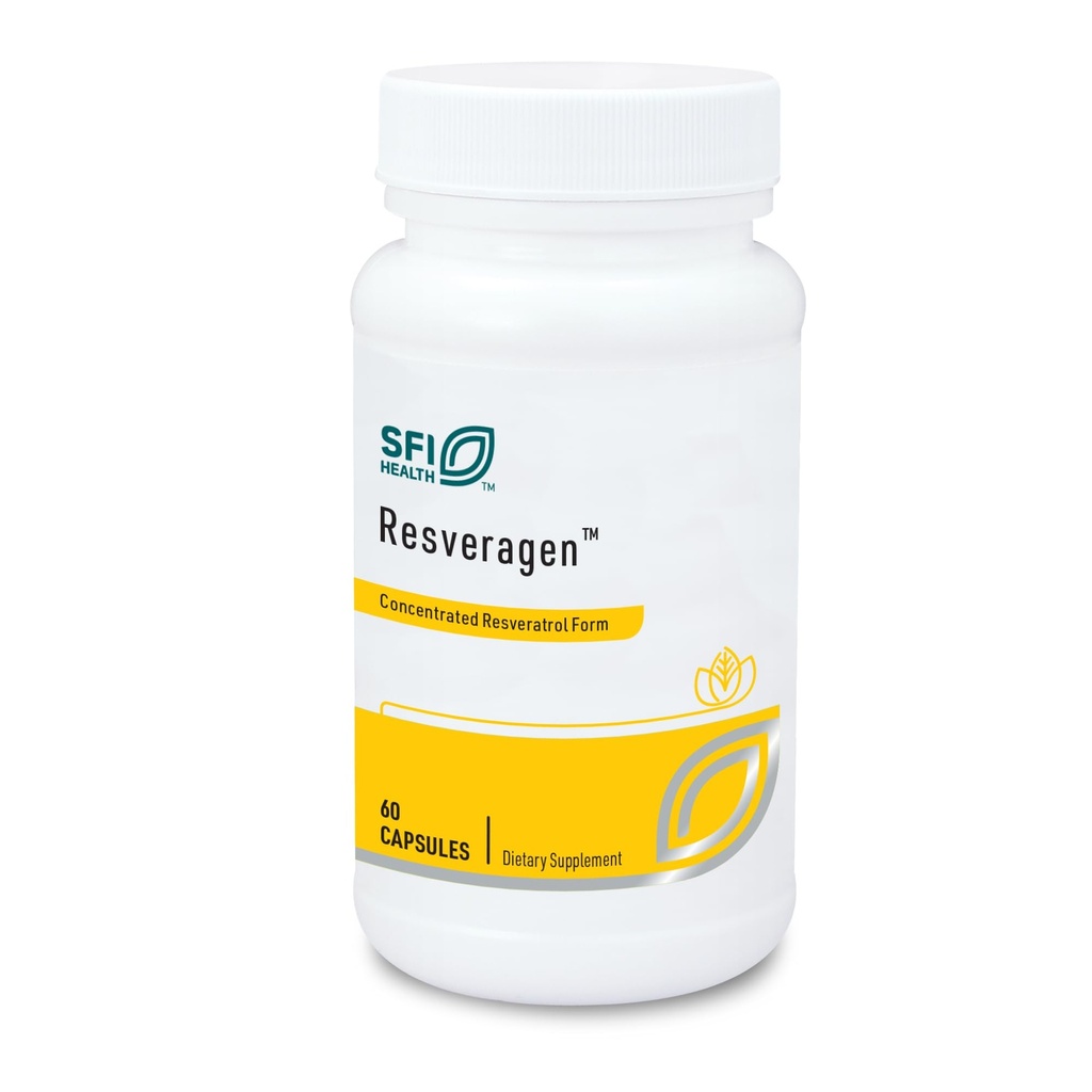 Klaire Labs SFI Health Resveragen - 250 Milligrams Trans Resveratrol από 500 Milligrams Ιαπωνικό Knotweed (60 Κάψουλες)