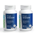 NatureCity True-Vision Eye Health Supplement - Φυτική Λουτεΐνη και Ζεαξανθίνη με Υψηλή Ικανότητα Saffron 20mg - Μπλε Φωτεινή Προστασία, Υποστήριξη Κεντρική και Νυχτερινή Όραση (60 Κάψουλες Veggie)