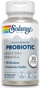 SOLARAY Mycrobiome Probiotic Adult 50 Plus Formula, Probiotics for Women and Men, Healthy Digestion, Μεταβολισμός, Ενέργεια, Colon και Urinary Tract Support, 30 δισεκατομμύρια CFU, 30 υπηρεσίες, 30 VegCaps