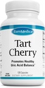 EuroMedica Tart Cherry - Αντιοξειδωτικό συμπλήρωμα για την υποστήριξη Υγιεινή ισορροπία ουρικού οξέος & κοινή υγεία - Vegan συμπλήρωμα διατροφής - συμπλήρωμα διατροφής για την αποκατάσταση βοήθειας μετά την άσκηση - 120 κάψουλες