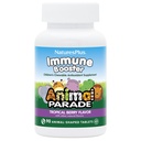 Natures Plus Anumal Parade Immune Booster - Tropical Berry Flavor - 90 Animal-Shaped Chewable Tablets - Παρέχει υποστήριξη ανοσοποιητικού συστήματος - Χωρίς γλουτένη, Vegan - 45 εξυπηρετήσεις