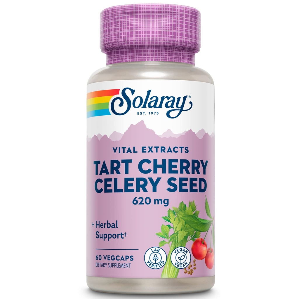 SOLARAY Tart Cherry & Celery Seed 