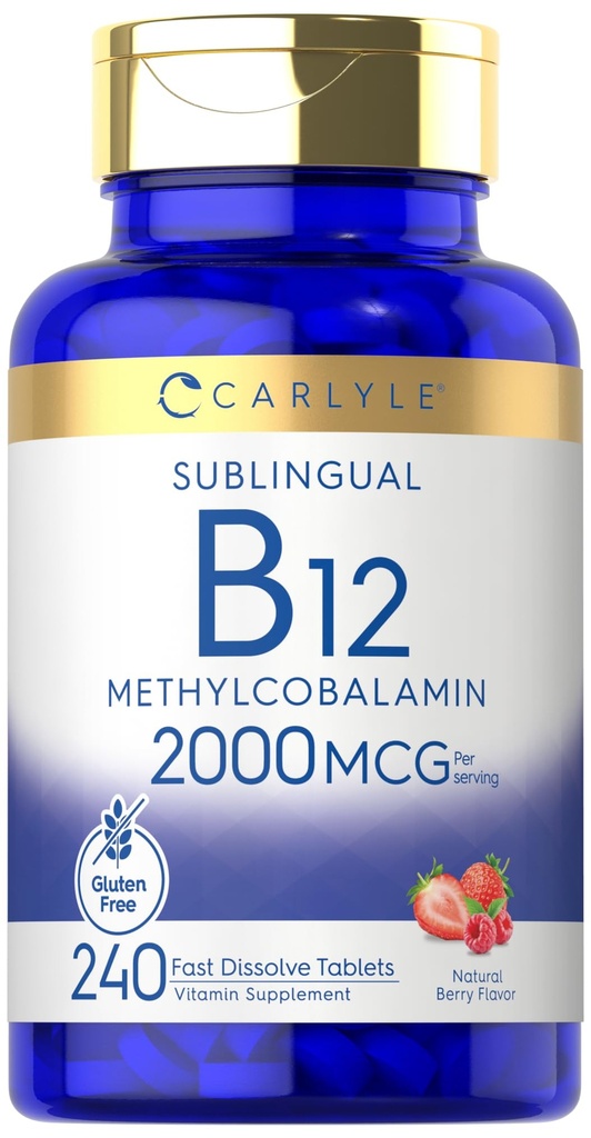 Carlyle B12 Βιταμίνη 2000 mcg 