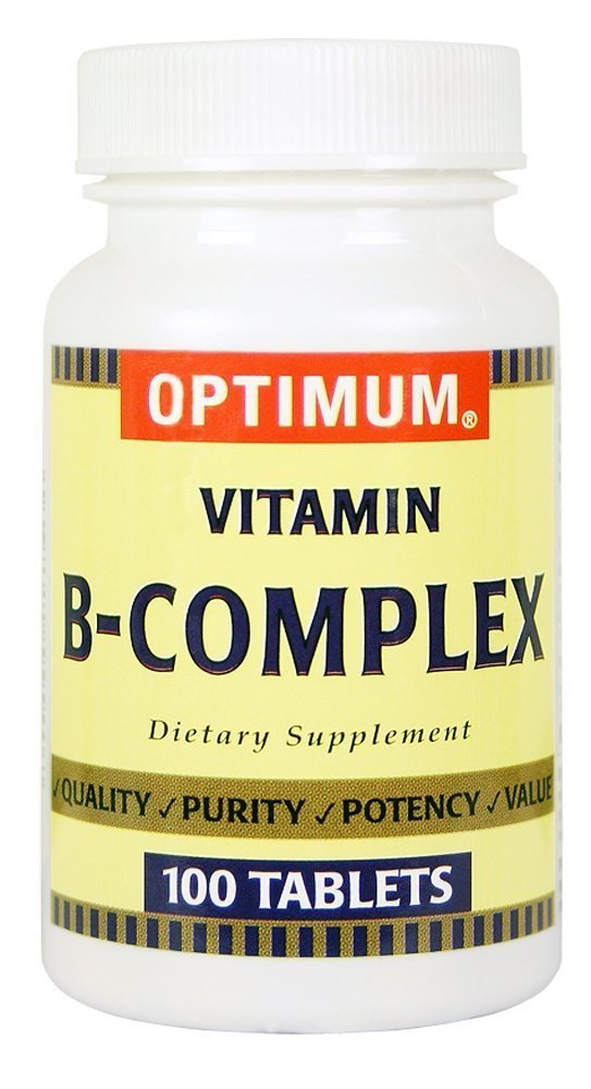 Optimum Vitamin B Complex Tabletισκίο 100 ct