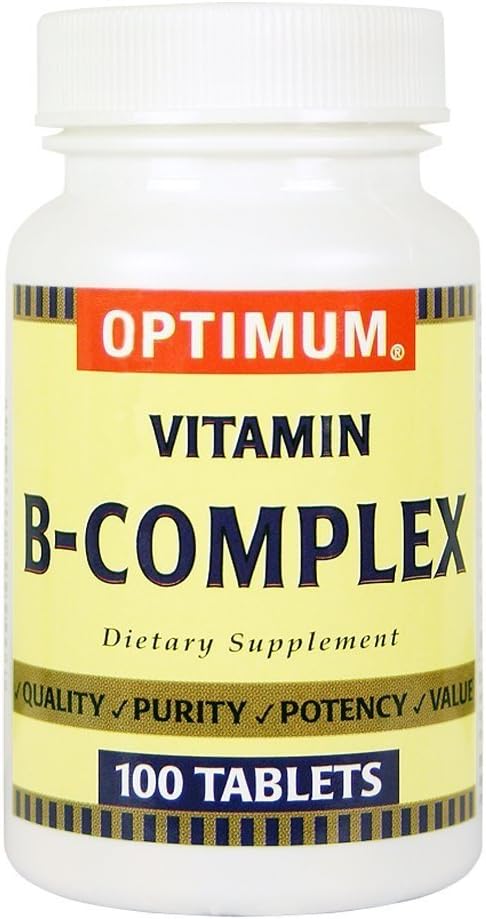 Optimum Vitamin B Complex Tabletισκίο 100 ct
