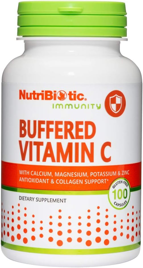 Nutribiotic Buffered Vitamin C, 500 Mg, 100 Caps 