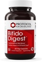 PROTOCOL FOR LIFE BALANCE Bifido Digest - 20 Billion CFU per Serving - GI Support - Dairy Free, Egg Free & Non-GMO - 60 Veg Capsules