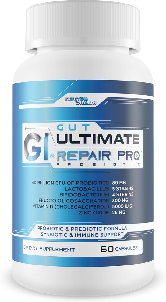 Gut & GI Ultimate Repair Pro Probiotic - Our Best Gut Probiotics for Full Probiotic GI, Gut, & Vag Support - Probiotic Vag Health - Women’s Probiotics for Gut Health and Vag Health - Vag Probiotics