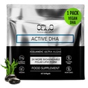 Orlo DHA – Vegan DHA συμπλήρωμα (EPA & DHA) – Ωμέγα 3 Fish Oil & Krill Εναλλακτική – Φυτική βάση Omega-3 Algae Oil – Brain & Heart Support (60 Mini Burpless Softgels)
