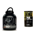 Ζώων Whey Isolate Protein Powder, φορτωμένο για την προπόνηση μετά την προπόνηση και την αποκατάσταση & Pak - βολικό All-in-One Vitamin & Supplement Pack