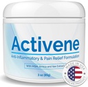 Activene Pain Relief Cream - Αντιφλεγμονώδης σύνθεση με ισχυρό Arnica, Menthol & MSM για αρθρώσεις, Tendons & μυς. Επιλέχθηκε από τους πάσχοντες από αρθρίτιδα, γόνατο, ώμο, λαιμό, πλάτη και άλλους πόνους