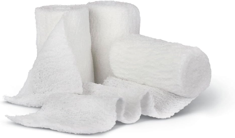 Medline Bulkee Lite Μη-Sterile Conforming Bandage, 2" x 3.5 yds., Ιδανικό για Φροντίδα Τραυμάτων, Συσκευασία 96