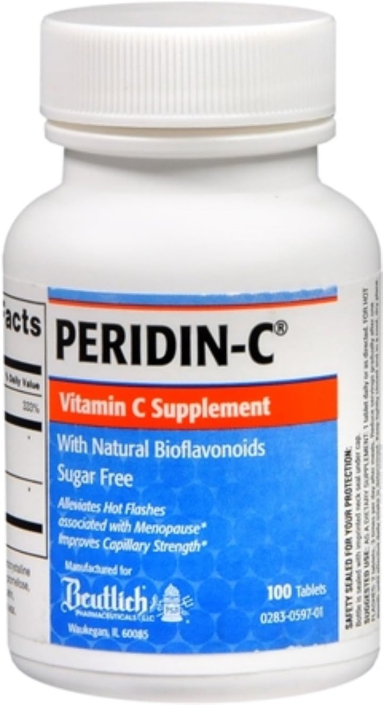 Peridin- C δισκία βιταμίνης C 100 δισκία (συσκευασία του 2)