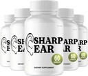 (5 Pack) Sharp Ear - Sharp Ear Advanced Tinnitus Support Supplement (300 Capsules)