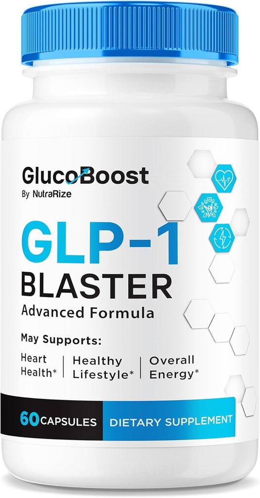 GlucoBoost κάψουλες, επίσημη GlucoBoost GLP-1 Booster, όλα φυσικά Formula για να διατηρήσει σταθερή υγιή επίπεδα, Premium Βιταμίνες Υποστήριξης Αίματος, Gluco Boost αναθεώρηση (60 κάψουλες)