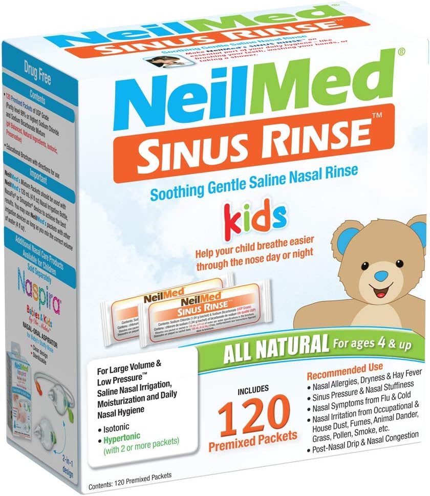 Neil Med Sinus Rinse Pediatric Packets, Premixed 120/box