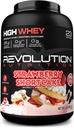 Revolution Nutrition, High Whey, Protein Powder 2LB, Whey Isolate, Gluten Free, Lean Myster Mass for Men & Women, 25g Protein Per Scoop, 908 g, 24 Servings (Shortcake, 2 Λίρες)