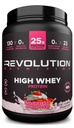 Revolution Nutrition, High Whey, Protein Powder 2LB, Whey Isolate, Gluten Free, Lean Myster Mass for Men & Women, 25g Protein Per Scoop, 908 g, 24 Servings (Shortcake, 2 Λίρες)