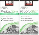 Force Factor ProbioSlim + Prebiotic Fiber Weight Loss Supplement για γυναίκες και άνδρες, Probiotic και Prebiotic Digestive Health Support with Green Tea Extract and Psyllium Husk Fiber, 120 κάψουλες