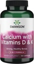 Συγκρότημα Tricalcium Swanson με Βιταμίνες D & K 100 Κάψουλες