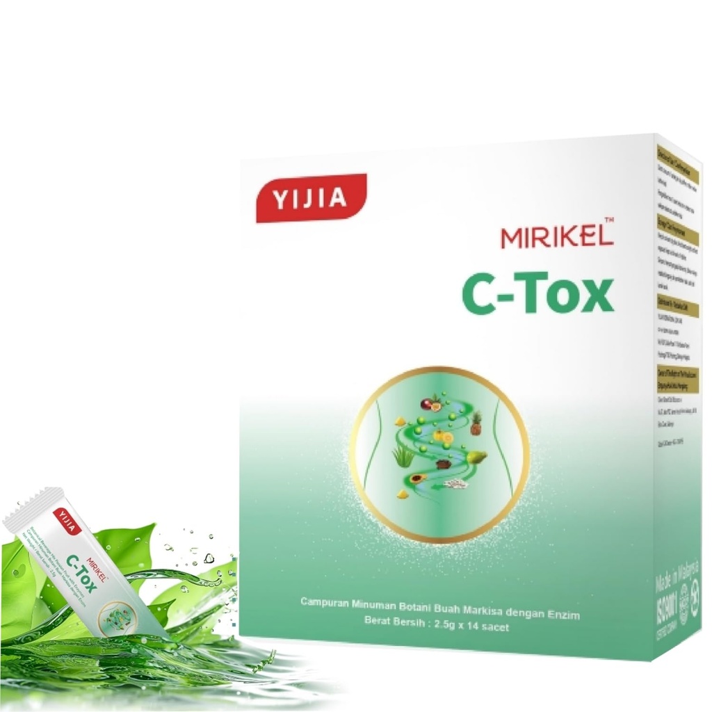 Usoway Healthcare Product, Daily Detox & Digestion Support – Φυσικό μείγμα ινών για την ενίσχυση, την ενέργεια και το φως Lifestyle.(14 Sticks, C-TOX)