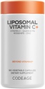 Codeage Liposomal Vitamin C 1500mg με ψευδάργυρο, Elderberry, Citrus Bioflavonoids Grapefruit, Lemon, Orange Powder, Quercetin & Rose HIPS Fruit – Vegan Supplement - Μη ΓΤΟ, Vegan Pills, 180 Capsules