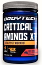 BODYTECH Critical Aminos XT Intra/Post Workout Powder in Delicious Fruit Punch Flavor - Formed to Support Muscle Recovery and Enhancee Performance for Optimal Results (15,9 oz / 45 Servings)
