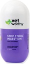 Vet Worthy Stop Stool Infezion - Coprophagia - συμπλήρωμα σκύλων για την πρόληψη της βρώσης σκύλων - συμπλήρωμα σκύλων με Yucca Schidigera, φύλλο μαϊντανού, χαμομήλι, θειαμίνη - γεύση ήπατος, 120 Μασώμενα δισκία