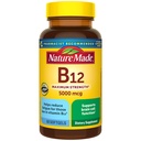 Nature Made Maximum Strength Vitamin B12 5000 mcg, Συμπλήρωμα διατροφής για την υποστήριξη του μεταβολισμού ενέργειας, 60 Softgels, 60 ημέρες προσφοράς