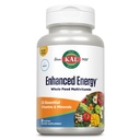 KAL Enhanced Energy Supplements, Once Daily Whole Food Multivitamin for Women and Men, Iron Free, 23 Essential Vitamins, Minerals, Super Foods, Digestive Enzymes, 60-Day Εγγύηση, 60 Serv, 60 VegTabs