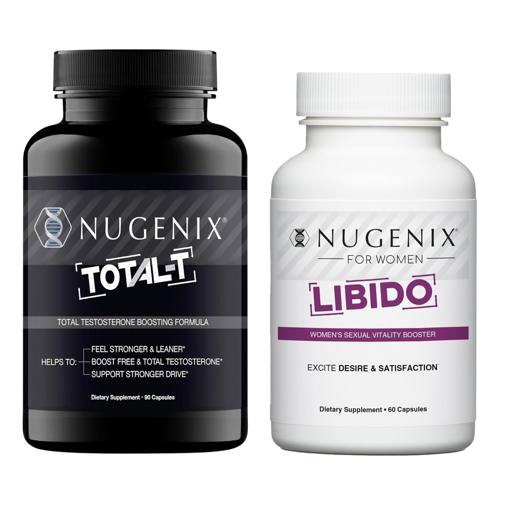 Nugenix His & Hers Bundle - Γυναικεία Libido και Total-T τεστοστερόνη Booster