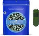 Capsuline Chlorophyl Χρώμα μεγέθους 00 Κενές κάψουλες Vegan - 1000 Count - Κενές κάψουλες Veggie Pill - DIY Καψάκιο Γέμισμα λαχανικών - Κενά καπάκια - Kosher Μη ΓΤΟ Πιστοποιημένο (Πράσινο)