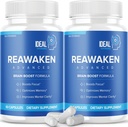 Reawaken Brain Boost συμπλήρωμα για τη μνήμη Advanced Formula (2 πακέτο - 120 κάψουλες)