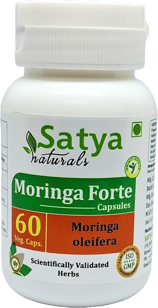 Moringa Forte Capsule 500 mg. 60 Veg. Capsule 