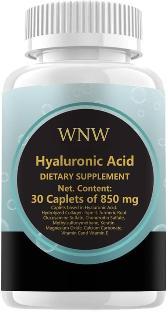 New Hyaluronic- Acid 30 Caplets 850 mg (1PCS)