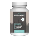 Mountain Peak Adrenal B Complex - Υποστήριξη Κορτιζόλης w/Ashwagandha, Βιταμίνη B6, B12 & C - Βοηθά τα επίπεδα στρες υποστήριξης - Encodrine & συμπλήρωμα υποστήριξης νευρικού συστήματος (90 κάψουλες χορτοφάγων)