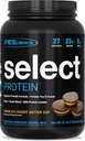 PEScience Select Protein Powder, Whey and Casein Blend, Clean Protein Powder for Women and Men, Low Calorie, Low Carb, Keto Friendly, Gluten Free - Σοκολάτα Κύπελλο Φυστικοβούτυρο - 27 Σερβιέτες