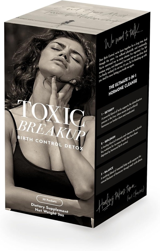 Τοξικό Breakup έλεγχος γεννήσεων Detox Καθαρίστε για να επαναφέρετε την ισορροπία ορμονών 
