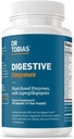 Dr. Tobias Digestive Enzymes with Amylase, Bromelain, Lipase, Lactase, Protease, Papain & More, Digetion Supplement with 18 Enzymes for Digestion and Gut Health, 30 Capsles, 15 Servings