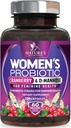 Probiotics for Women 60 Billion CFU - 16 Strains, Prebiotics & Cranberry, PH Balance, Digestive Health, Κολπική & Ανοσολογική Υποστήριξη, Γυναικεία Προβιοτικά για την Υγεία των Ούρων, Ράφι Σταθερή - 120 Κάψουλες