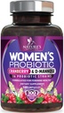 Probiotics for Women 60 Billion CFU - 16 Strains, Prebiotics & Cranberry, PH Balance, Digestive Health, Κολπική & Ανοσολογική Υποστήριξη, Γυναικεία Προβιοτικά για την Υγεία των Ούρων, Ράφι Σταθερή - 120 Κάψουλες