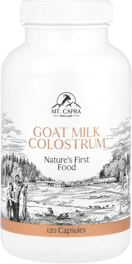Capra Colostrum - 120 Κάψουλες από το Όρος Capra